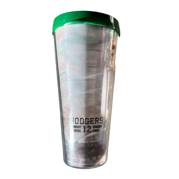 New Tritan USA Green Bay Packers Aaron Rodgers 22 oz Double Walled Tumbler - Picture 6 of 16